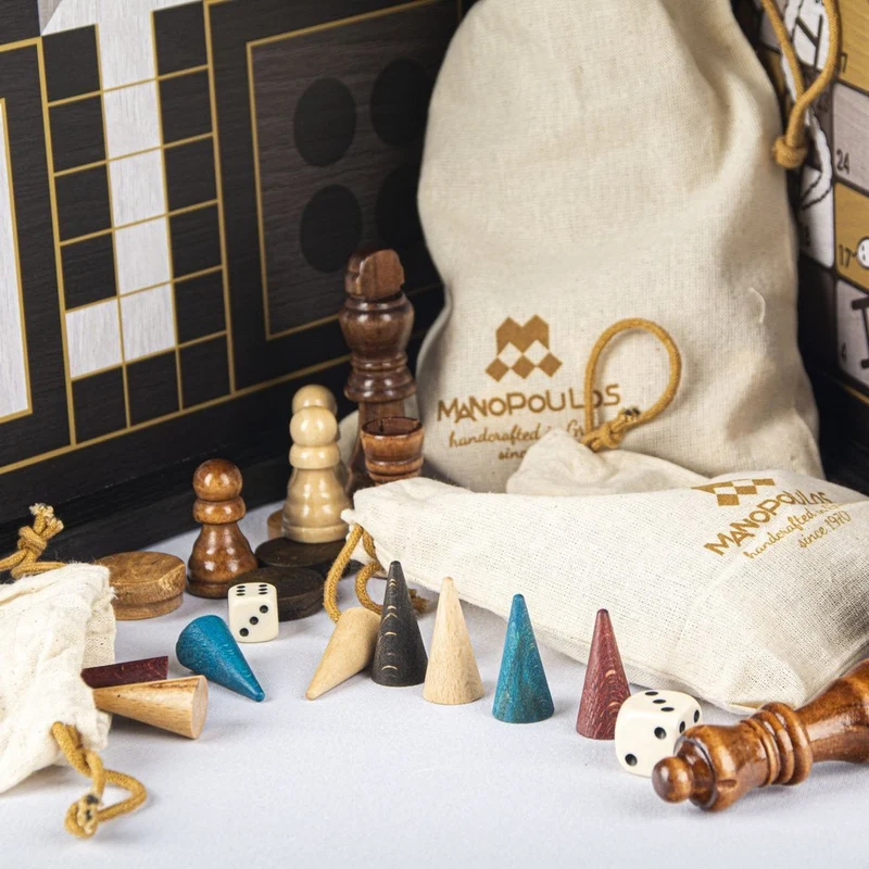 Coffret Multijeux en Wengé