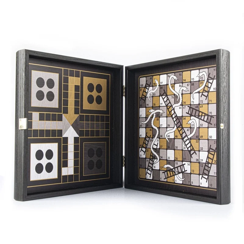 Coffret Multijeux en Wengé