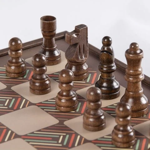 Coffret Multijeux en Wengé