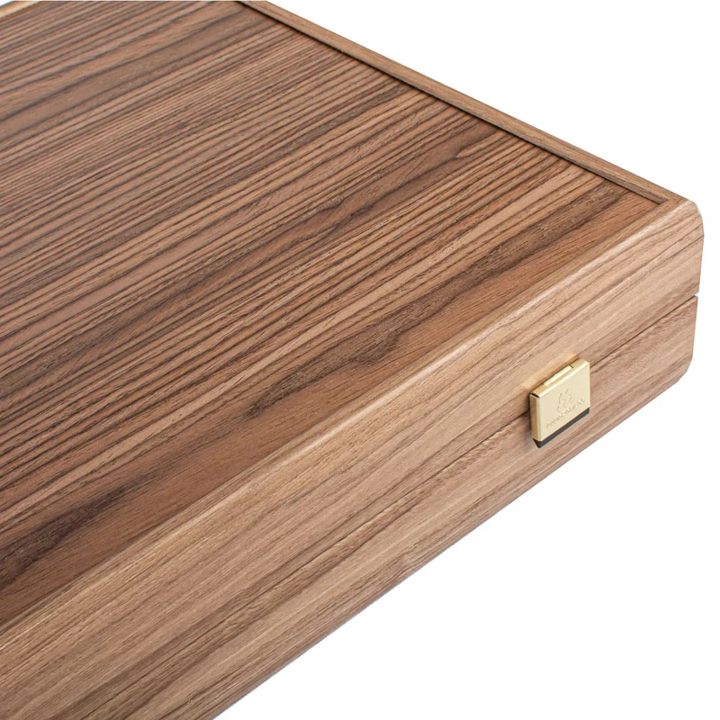 Backgammon en noyer - Naturel