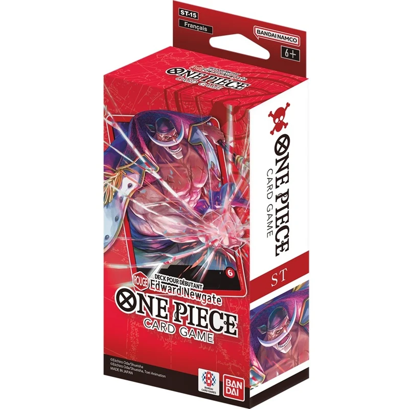 One Piece Deck Débutant Rouge Edward Newgate ST-15