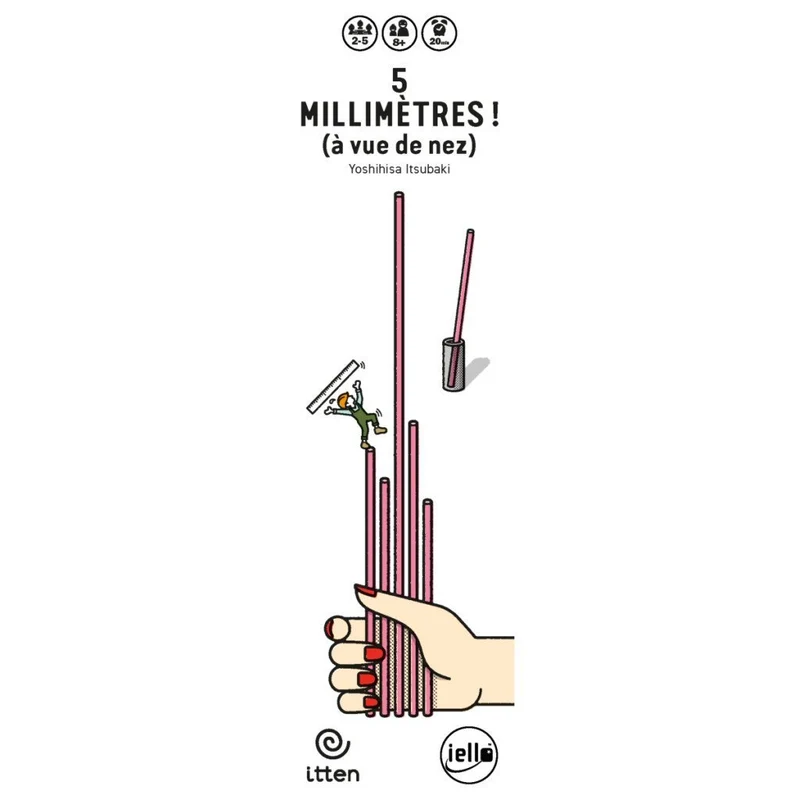 5 Millimètres ! ( à vue de nez)