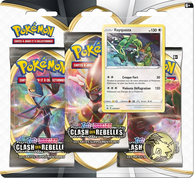 Pokemon Tripack Clash des Rebelles EB02