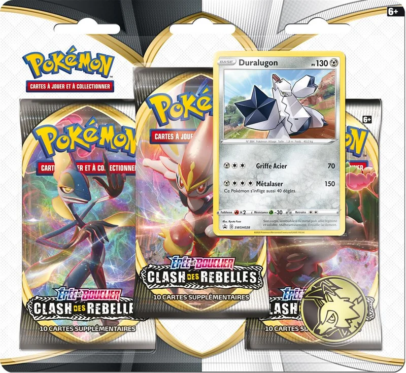 Pokemon Tripack Clash des Rebelles EB02