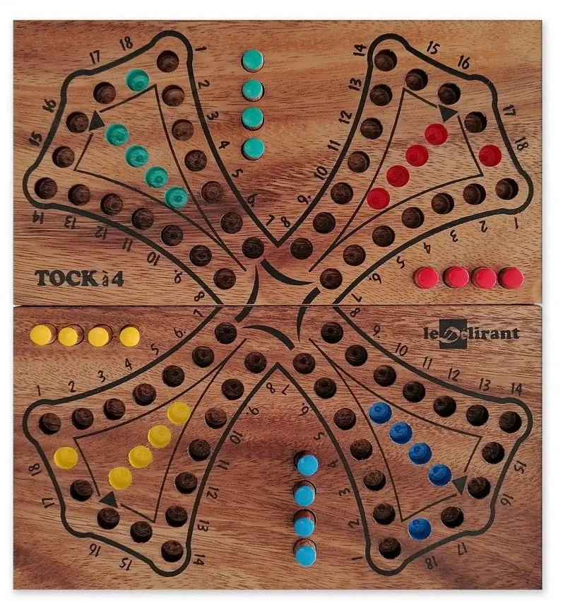 Jeu de Tock pliant - 4 joueurs - Le délirant