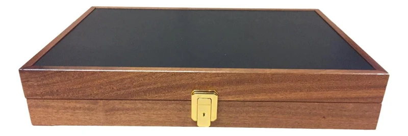Backgammon Bois et Cuir