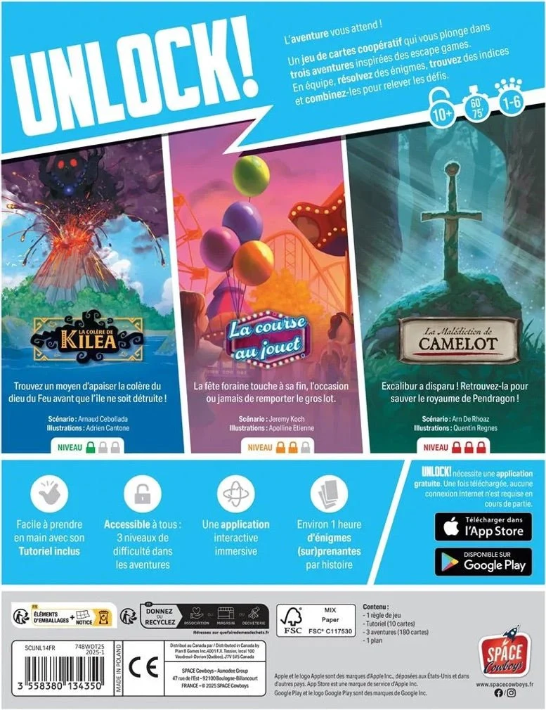 Unlock ! - Enchanted Adventures