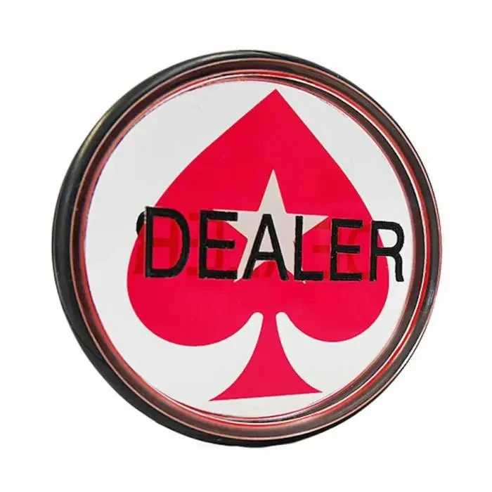 Bouton Transparent - Dealer - 45mm