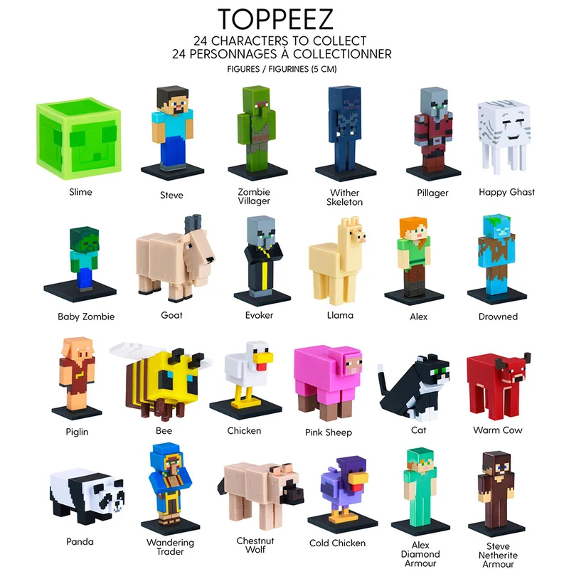 Minecraft 3D Toppeez - Série 2