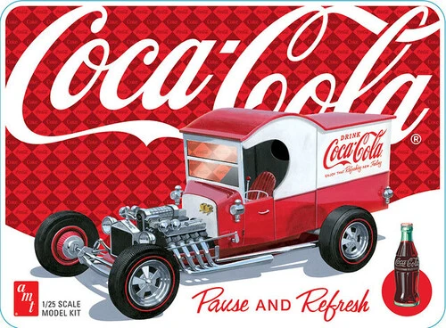 Modèle à coller 25 ford model t panel w tin coke