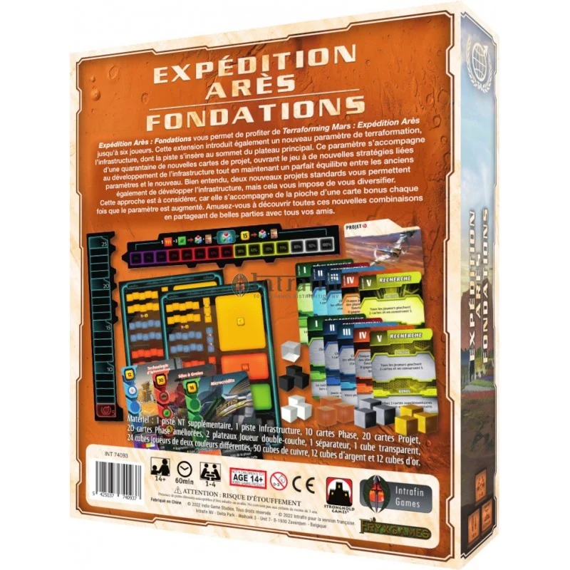 Terraforming Mars Expedition Ares Fondations