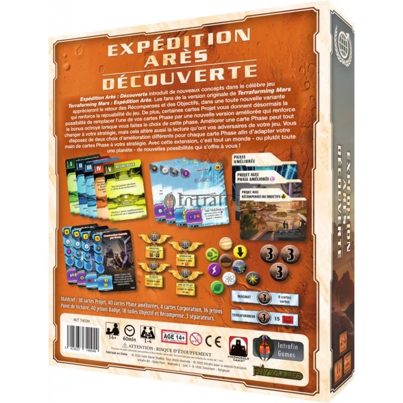 Terraforming Mars Expedition Ares Decouverte