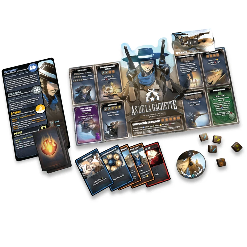 Dice Throne S2 As de la gachette vs Samourai