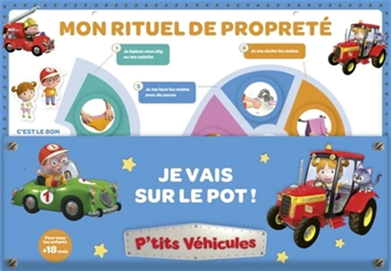 Mon rituel de propreté-Je vais sur le pot!