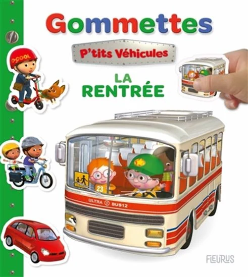 P'tits véhicules gomettes- La Rentrée