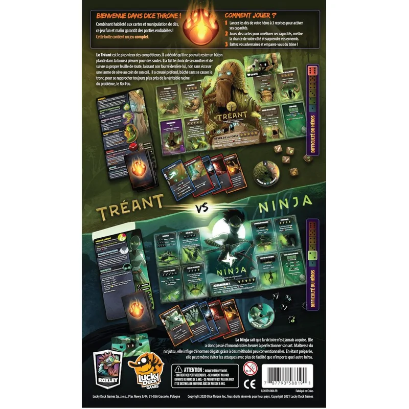 Dice Throne - S1 Tréant vs Ninja