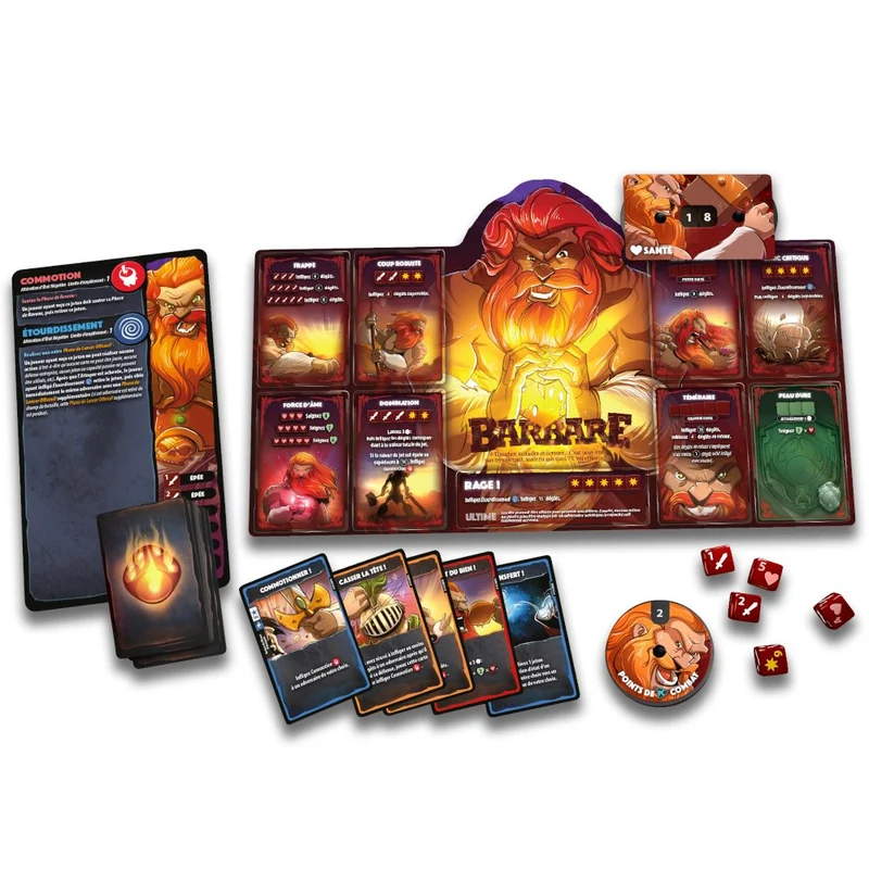Dice Throne - S1 Barbare vs Elfe Lunaire