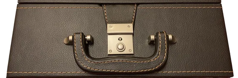 Coffre Luxe Cuir pour pièces d'échecs - Vide