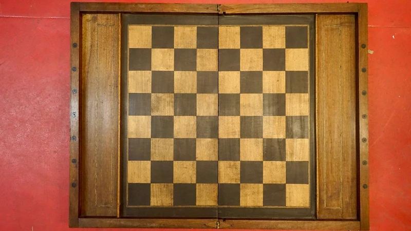 Collection - Ensemble Jeu d'échecs ancien Northern Upright