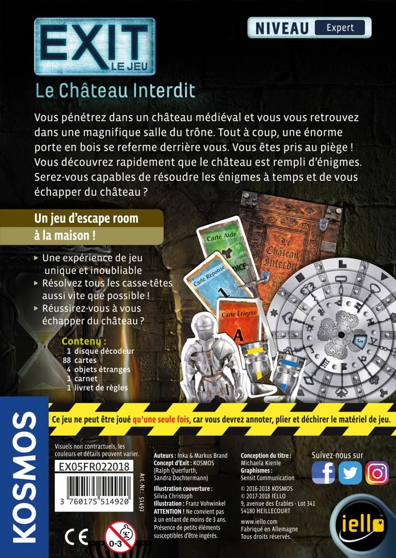 Exit: Le Château Interdit - Expert