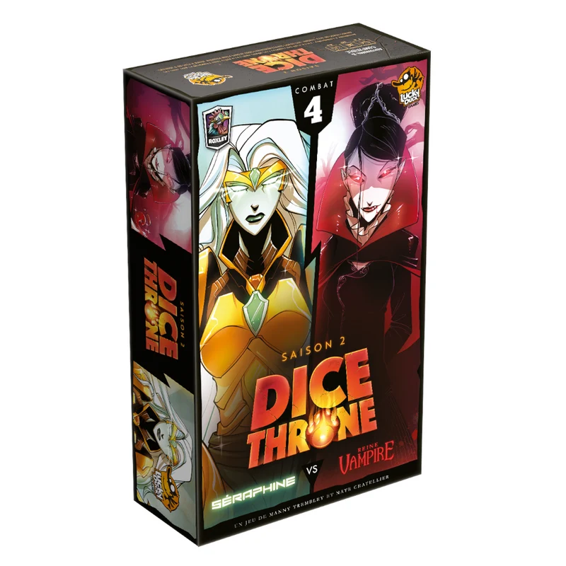 Dice Throne S2 Seraphine vs Reine Vampire