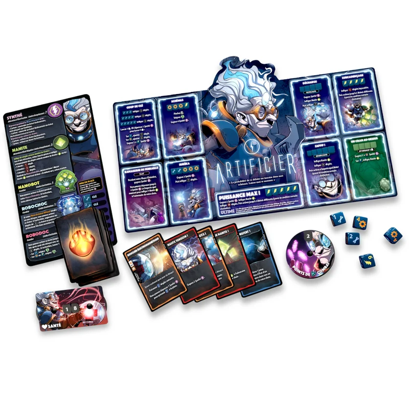 Dice Throne S2 Artificier vs Pirate Maudite