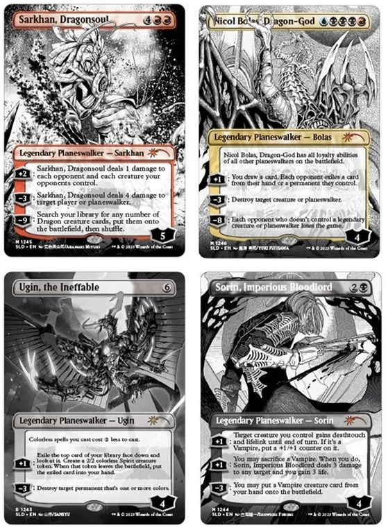 MTG Secret Lair Borderless Planeswalwers - EN