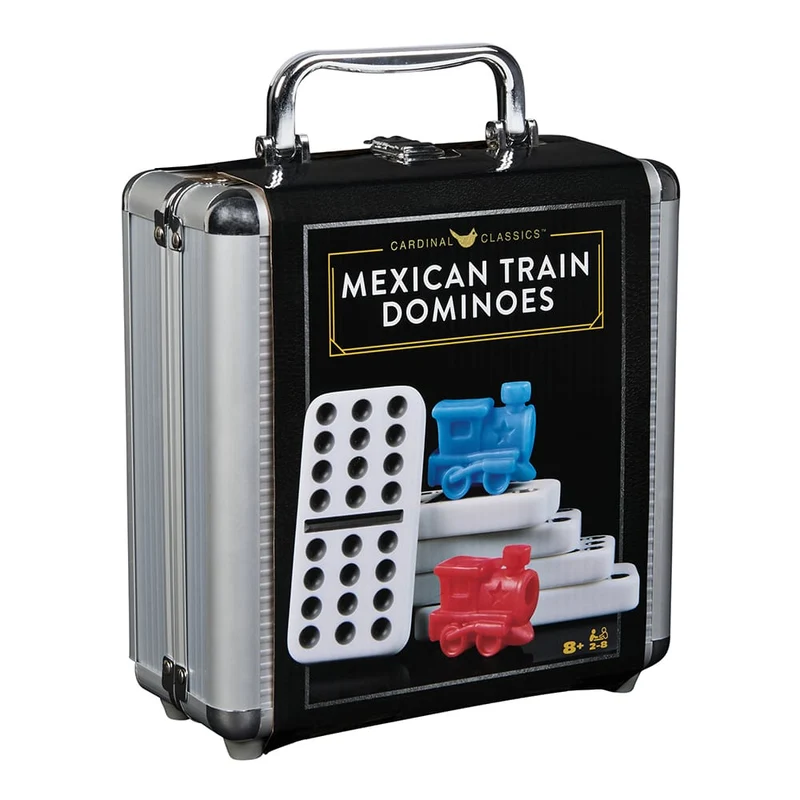 Train mexicain Dominos Double 12 avec mallette (FR)