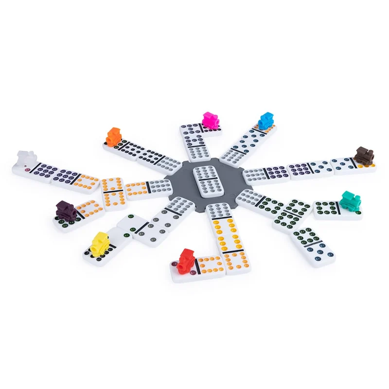 Dominos Double 12 dans une boîte en métal (ML)