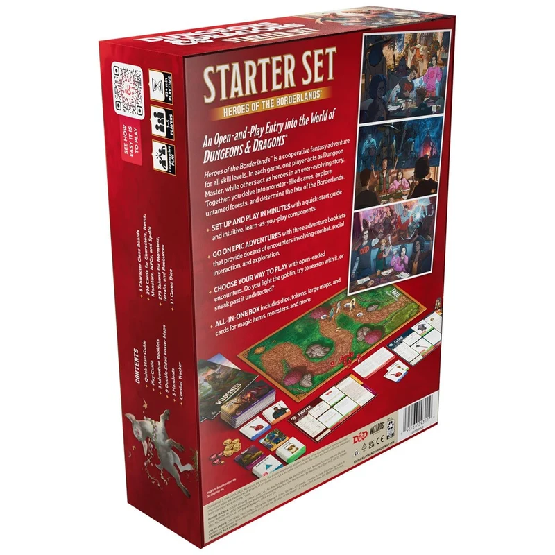 D&D Dungeons & Dragons: Starter Set - Heroes of the Borderlands (EN)