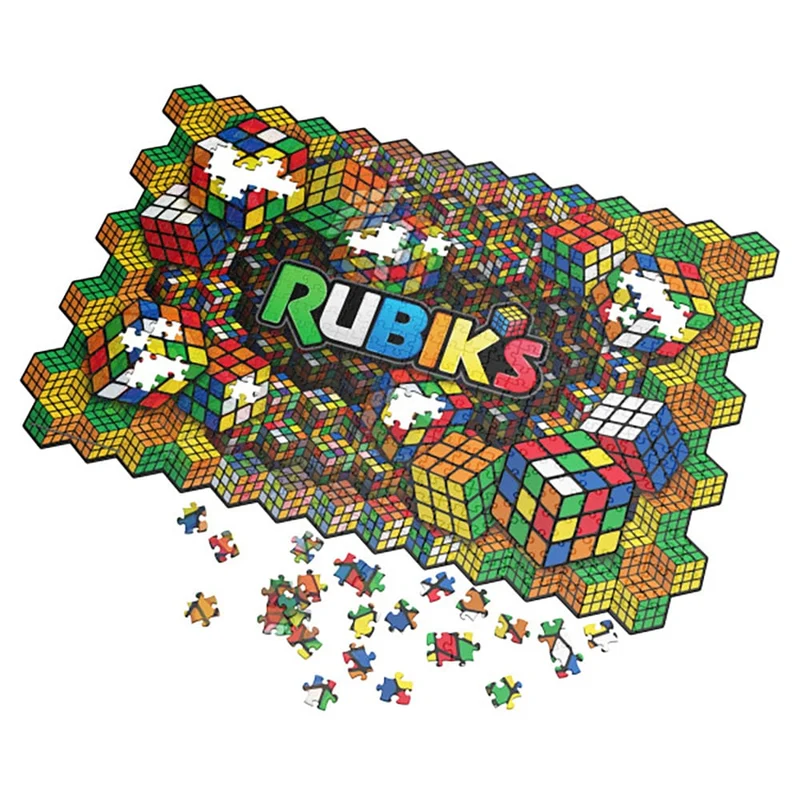 Casse-tête Impossible Rubiks - Puzzle lenticulaire (604 pcs)