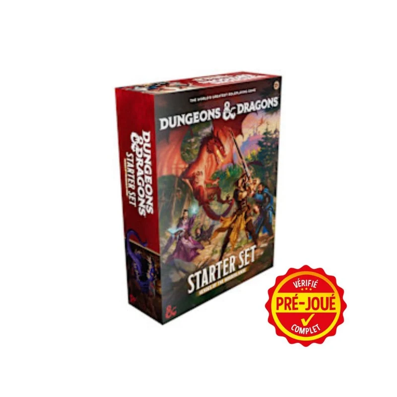 D&D Dungeons & Dragons: Starter Set - Heroes of the Borderlands (pré-joué) (EN)
