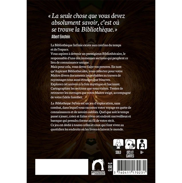 La Bibliothèque Infinie - Jeu de Rôle Solo