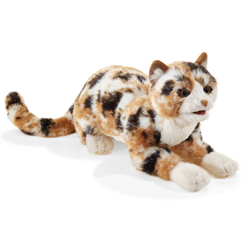 Marionnette chat Calico