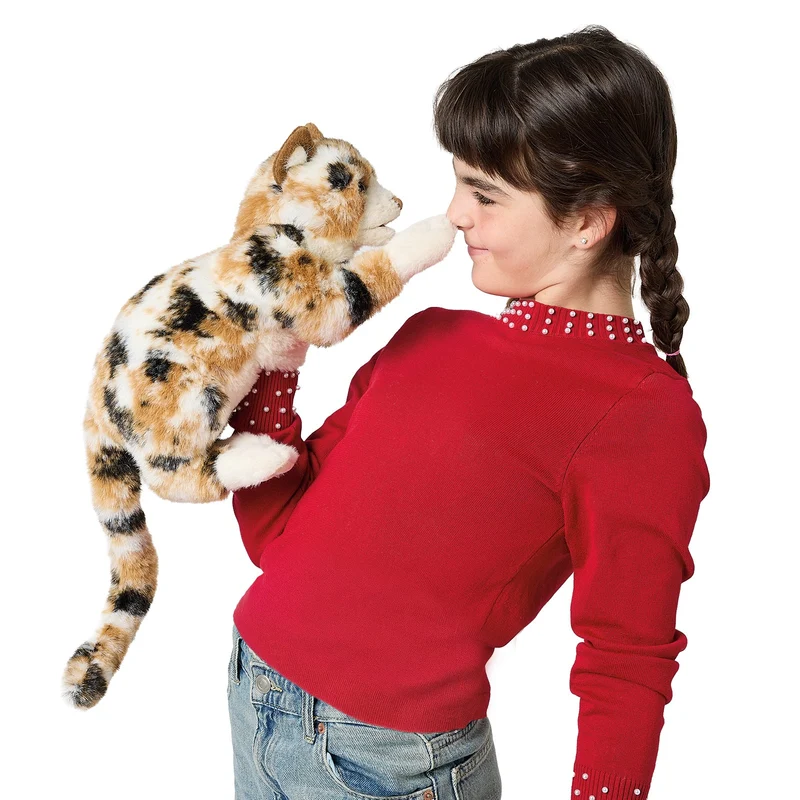 Marionnette chat Calico