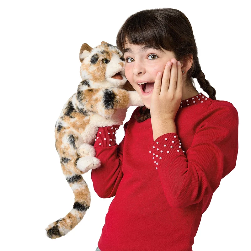 Marionnette chat Calico