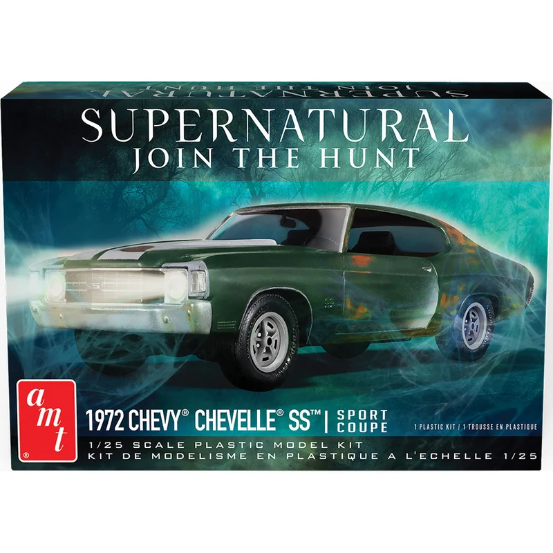 Modèle à coller 72 chevelle supernatural 1/25