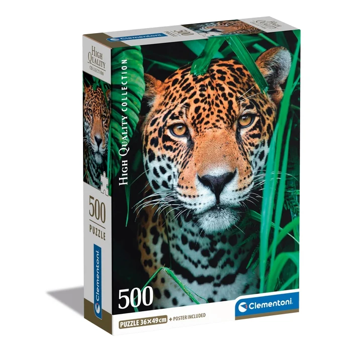 Jaguar In The Jungle - 500 pièces