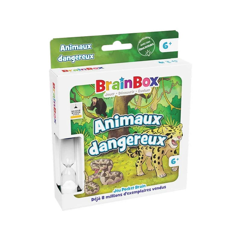 BrainBox Pocket : Animaux Dangereux