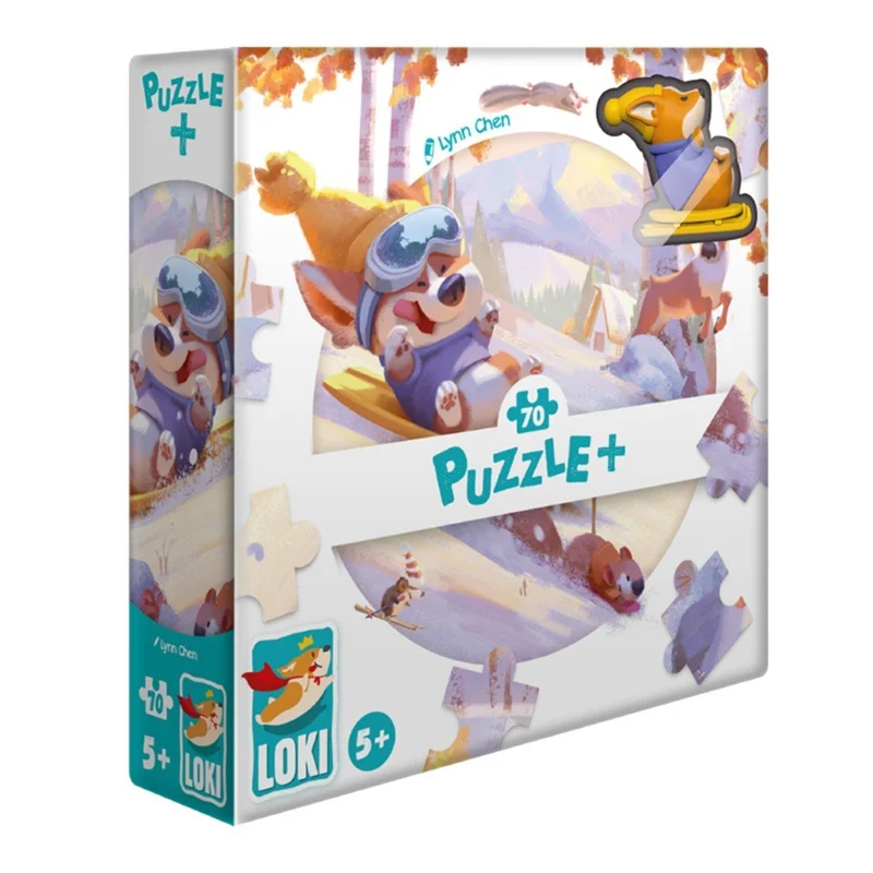 Loki fait de la Luge - Puzzle +