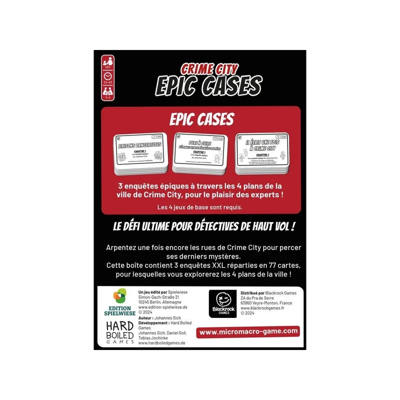 MicroMacro : Crime City - Epic Cases (Ext.)