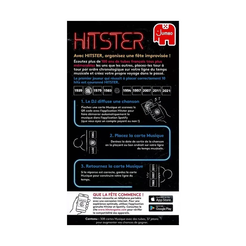 Hitster - 100% Chanson Française