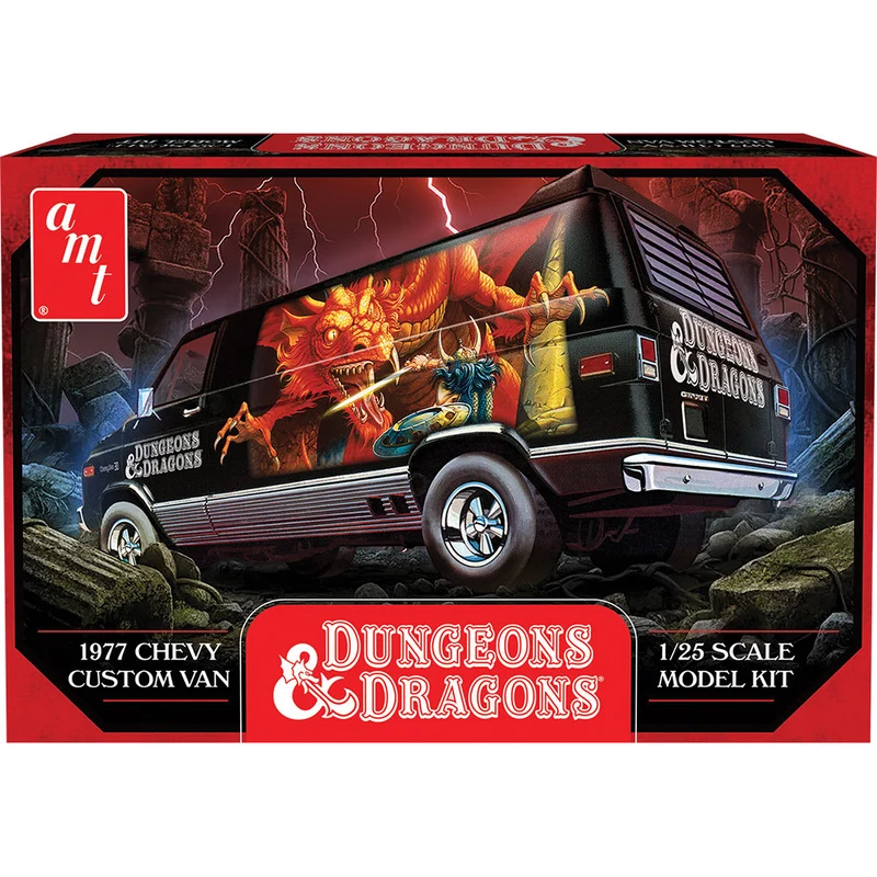 Modèle à coller 74 chevy van D&D, 1/25