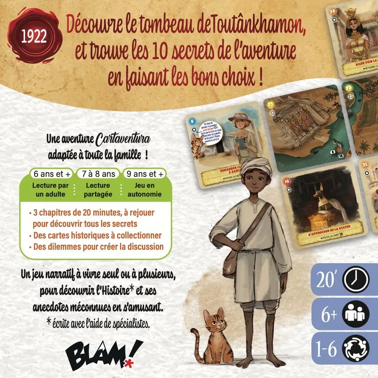 Cartaventura Odyssée - Le secret des pharaons