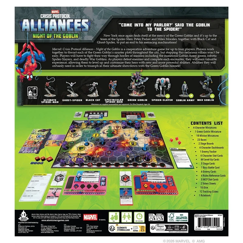 Marvel: Crisis Protocol - Alliances: Night of the Goblin - The Board Game (EN)