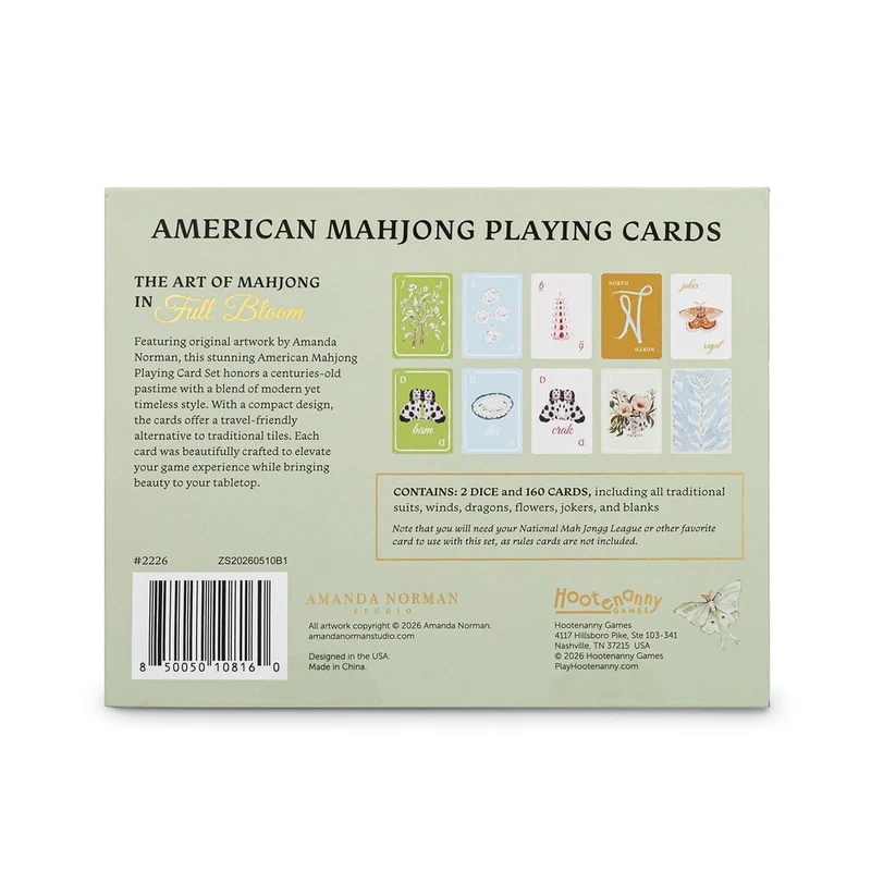 Mahjong Playing Cards (EN)