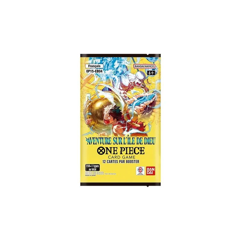 One Piece - OP15 - Aventure sur l'île de Dieu - Booster FR