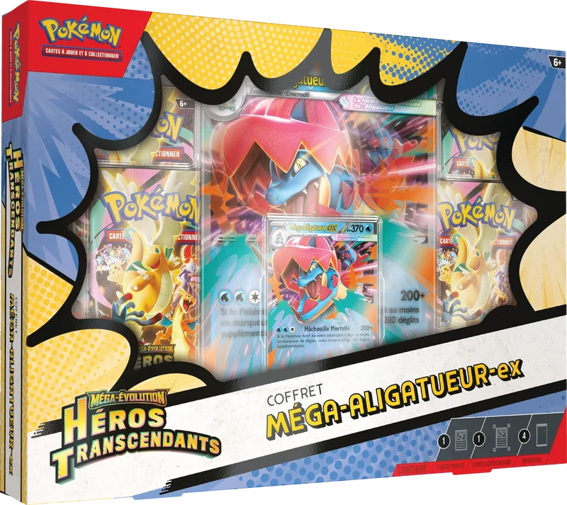 Pokémon - Coffret Méga-Aligatueur EX