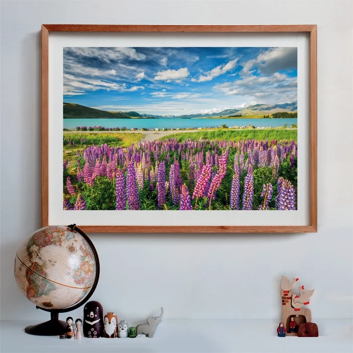 Lupins At Lake Tekapo - 1500 pièces