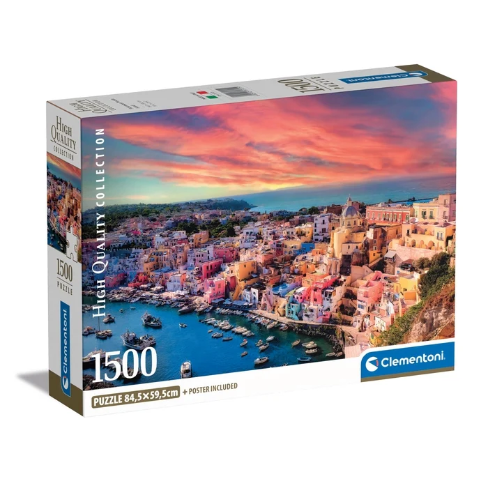 Picturesque Procida Island - 1500 pièces